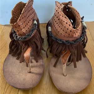 Free People Leather Sandals